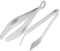DONFAMDS 2Pcs Stainless Steel Chicken Hair Removal Tweezers Fish Bone Tongs Durable Kitchen Utensils for Effortless Meat Hair Plucking Dishwasher Safe
