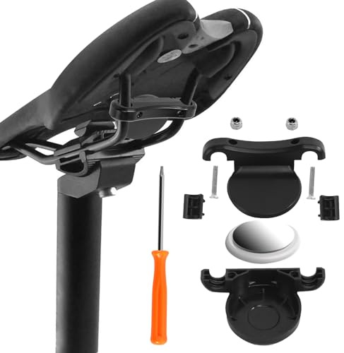 GFUEIGJ Fahrradhalterung für Airtag Fahrradsattel Halterung Fahrrad Versteck Rennrad Zubehör Fahrradhalterung für den Sattel Fahrrad Diebstahlschutz Fahrradhalter Diebstahlsicherer