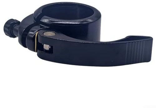 Schnellspanner-Aluminium-Klemme für Dahon Klapprad-Sattelstütze, 33 x 9 mm Größe (schwarz)