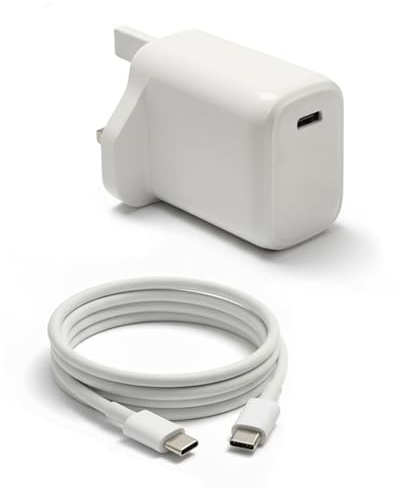 30W for iPad Charger and Plug with 1.8M USB C to C Charging Cable Cord | for iPad Pro 13/12.9/11 inch,iPad Air 6/5/4/M3/M2/A16,iPad Mini 6/7th,iPad 10/11th