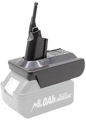 Adapter, Kompatibel Mit Makita, 18V Lithium-Akku-Konverter Zu, Kompatibel Mit Dyson, V6 V7 V8 Serie Staubsaugeraufsatz DC58/SV11/SV10(V7 V8)