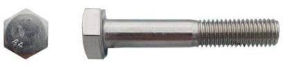 10 Vis Métaux Tête Hexagonale F/Partiel 16 x 230 mm - DIN 931 - Inox A4 - D-Work