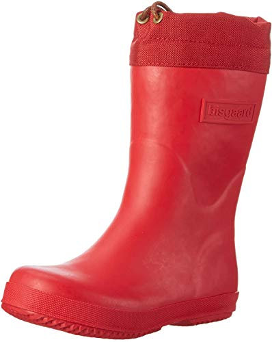 Bisgaard Unisex Kinder Thermo Gummistiefel, Rot, 38 EU