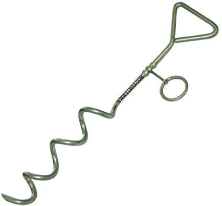 Piquet pour Chien ' Acier allié, 40 x 8,5 cm