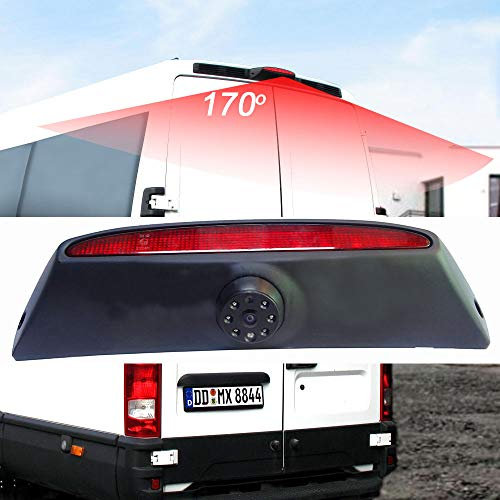 Berlingan Kompatibel für VW Passat Skoda Golf 6 EOS Lupo Polo Seat Leon Amarok Bremsleuchte Rückfahrkamer