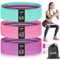 WALITO Widerstandsbänder für Workout, Stoff Übungsbänder für Beine und Po, Workout-Bänder für Frauen und Männer, Booty Band für Yoga Starter-Set, Pilates, Reha, Fitness und Heimtraining