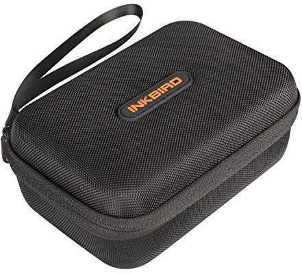 Inkbird Tragetasche für Reisespeicher kompatibel für IBBQ-4T, IBT-4XS und IBT-4XC Bluetooth Wireless Grill-Thermometer - 17x12x7,5cm