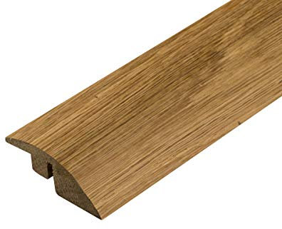 Solid Wood Ramp Bar 0.9m Unfinished Oak Threshold Door Bar 900mm Colour Matched to Kahrs Junckers Woodpecker V4