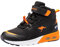 KangaROOS Jungen Kx-hydro Sneaker, Jet Black Neon Orange, 28 EU