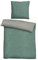biberna 0840500 Wende-Bettwäsche Garnitur mit Kopfkissenbezug Melange-Flanell 1x 155x220 cm + 1x 80x80 cm, fichte