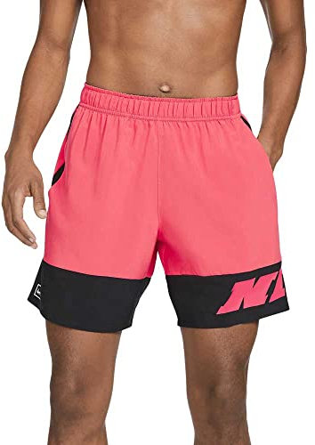 Nike Short Rose/Noir Homme Clash Training Rose L