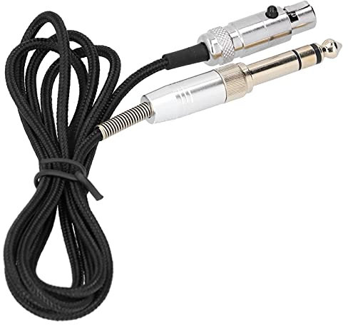 Lazmin112 XLR Audio Cable, 6.35mm/3.5mm to Mini XLR Interface Headphone Audio Cable for Q710 K712 K240 K141 K271