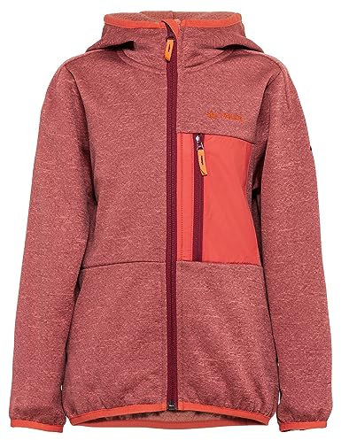 VAUDE Unisex Kinder Kids Kikimora Jacket, Salsa, 146-152 EU