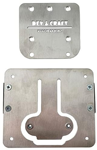 Portatarga Estraibile Unversale per Motard Moto Enduro 50 cc