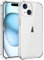 Whioltl Case for iPhone 15 Plus, Crystal Clear Transparent Cover, Anti-Scratch and Shock-Absorption, Soft Silicone TPU Basic Case, Compatible With Wireless Charger and Bike Holder
