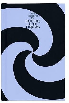 Grupo Erik Bullet Journal Dotted A6 Disney The Nightmare Before Chistmas - Hard Cover Notizblock A6 Notizbuch A6 Dotted Tagebuch für Erwachsene und Kinder- Offizielles Lizenzprodukt Disney Fanartikel