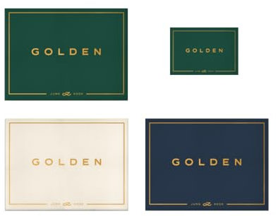BTS Jung Kook 1st Solo Album GOLDEN (Standard 3 Version + Weverse Album-Set)