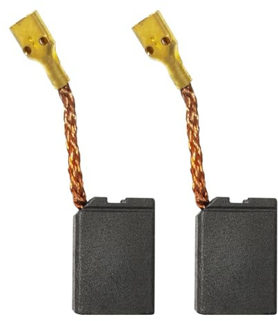 402874-07 Cepillo de carbón con parada automática, cable y conector, compatible con DeWalt DW840-2 piezas de amoladora