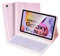 SOPPY Custodia per Tastiera Samsung Tab S6 Lite, 7 Colori Retroilluminata, Italiano QWERTY, Custodia con Tastiera Rimovibile per Samsung Tab S6 Lite 10.4 2020(SM-P610/P615), 2022(SM-P613/P619), Rosa