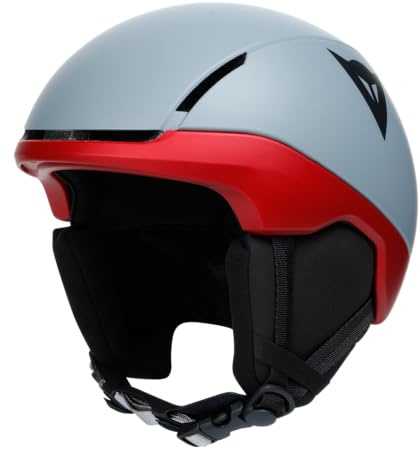 DAINESE 204840401-xs-s_8051019481610 270-Cascos Jet, Rojo Metalizado/Gris Nardo, X-Small/Small Adultos Unisex