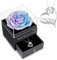 Sunia Muttertagsgeschenke für Mama - Ewige Echte Rose Mit Mom Halskette Aus 925 Sterlingsilber - Beste Mama Der Welt Geschenke, Infinity Rose Blume für Muttertag, Geburtstag, Valentinstag