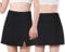 FEOYA Sport Skort Mädchen Tischtennis Rock High Waiste Sommerrock Stretch Röcke Schnell Trocknen Hosenrock Golfrock mit Innenhose Trainingsanzüge M