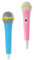 BCOATH 2 Pièces Microphone Simulé Voix Jouet De Karaoké Jouets De Musique Micro Petite Fille Microphones sans Fil Micro pour Téléphone des Modèles Haute Simulation Plastique Faux Enfant