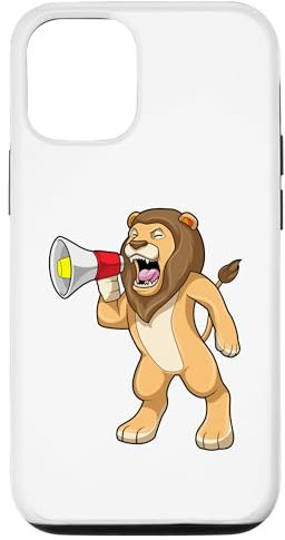 Löwe Megafon Hülle für iPhone 13