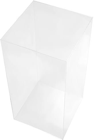 Acryl Vitrine Schaukasten 30x30x60cm, Actionfigur Modell Spielzeug Box, Transparente Aufbewahrung für Sammlerstücke, für Geschäfte und Zuhause