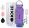 OXXIE Botella Termica 1 Litro | Botella de Agua de Acero Inoxidable Reutilizable | Botella de Agua Niños | Sin BPA | Isotérmica y Hermetica | Adultos, Deporte, Oficina, Yoga, Viaje (Violeta)