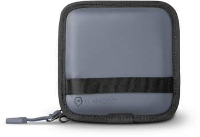 WANDRD Lens Filter Case - Store 4 Filters in Your Camera Backpack or Camera Case, Protect Photography Accessories from Scratches, Dust & Impact (Aegean Blue)