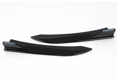 Karosserieschürze Lippenwinglets Diffusor-Eckschutz Für B&MW G30 5er G30 Limousine MS&Port MT&ech 2017- Heckspoiler-Spoiler Für Stoßstange(Glänzend schwarz)