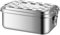Bentto Lunchbox – Edelstahl-Lunchbehälter | Metall-Snack-Lebensmittelbehälter | auslaufsichere Metall-Lunchbehälter mit Fächern aus Metall mit Deckel für Kinder & Erwachsene