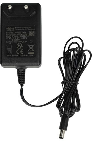 vhbw Netzteil kompatibel mit Jabra Speak 810 UC, 810 MS Soundbox - Ersatznetzstecker, 12 V, 2,5 A