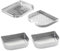 WEBROIL 6614 Vielseitigkeits-Erweiterungsset für Weber Lumin Compact Elektrogrill, Edelstahl Räucherbehälter Pfanne für Elektro-Räucherofen Outdoor Grill, Ersatzteile für Weber Dampfpfanne, 4