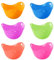 6 Pezzi Silicone Egg Poacher Cuoci Uova Microonde, Cottura Uova In Camicia, Tazze Per Uova In Camicia, Cuoci Uova Microonde, Stampi per Uova Bollenti, Stampi per Uova Sode per Pentole, Vaporiera