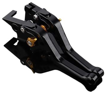 Bremshebel Für Aprilia RS660 RS 660 2020 2021 Motorradlenker Einstellbare Kurzhebel CNC-Kupplungsbremshebel Bremsgriff(Black Gold)