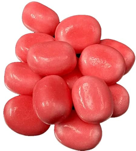 Sour Pink Bubblegum Pinballs – Chewy Fizzy Candy Sweets, Tangy Bubblegum Flavour, Colourful Pick & Mix Treat, Soft Confectionery - Hrb (500g)
