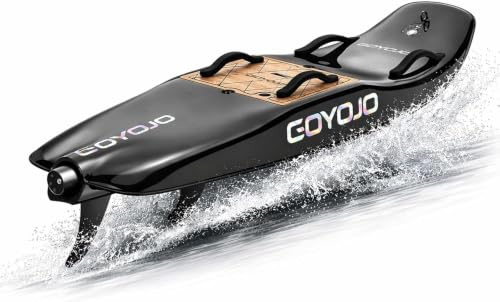 GOYOJO E-Surfboards für Erwachsene, Elektrisches Jetboard mit 18–22 kW Leistung, bis zu 60 km/h, 40–60 Min. Akkulaufzeit, stabiles Performance-Surfbrett für See, Meer & Wassersport