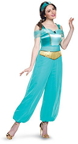 Disguise Aladdin Damen Jasmin Kostüm, türkis, X-Large (18-20) US