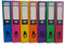 Pukka Pad A4 Lever Arch Box Files – 10 Pack of 2-Ring Paperboard File Binders for Document Storage & Organisation with 70mm Capacity, Spine Label, and Thumb Hole for Easy Retrieval – 21 x 29cm, Blue