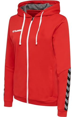 hummel Damen, Hoodie, True Red, L