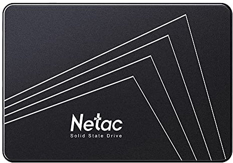 Netac Internes Solid State Laufwerk SSD 1TB, SSD Festplatte Intern Sata 3.0 2,5 Zoll für Laptop, PC, Desktop, PS5 (N530S, Schwarz, 3D Nand)