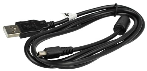vhbw USB Kabel Datenkabel (Standard-USB Typ A auf Kamera) 180cm kompatibel mit Olympus Camedia D150 Zoom, D510, E10, E20 Kamera, Camcorder
