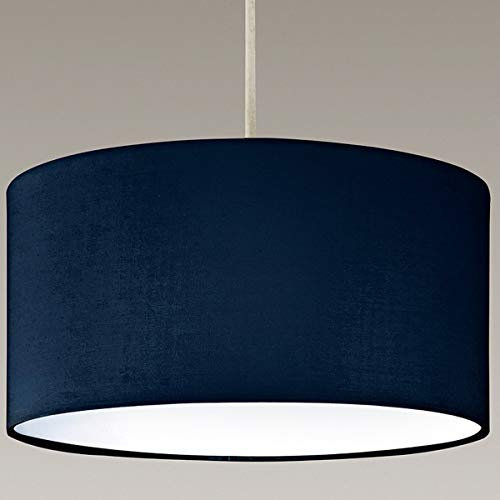 CGC Lighting Bodendiffusor Trommel Marine Opal Solid White Fabric Lampenschirm