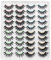 DYSILK Ciglia Finte Extension Ciglia 20 Paia Ciglia Finte Naturali 6D Naturale False Lashes Folte Kit Extension Ciglia Riutilizzabili Eyelashes Fatte a Mano Fake Eyelashes | 4 Stili Misti 10mm-20mm