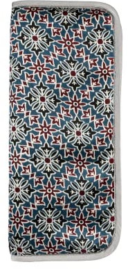 Lantern Moon - Lantern Moon Ajrak Rectangular Empty Case for Circular Knitting Needles - 1 Piece, Grey