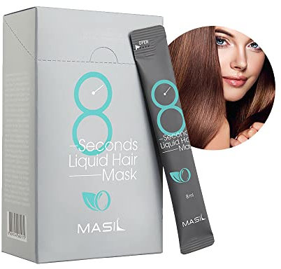 MASIL 8 Seconds Liquid Hair Mask Stick Pouch 20x8ml, hair masken, conditioner, filler