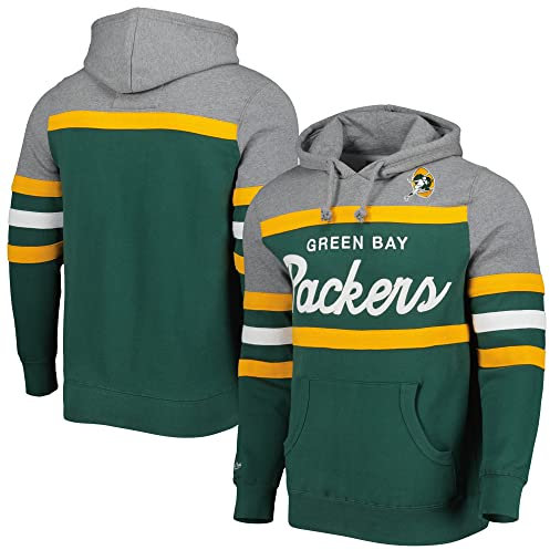 Mitchell & Ness NFL Head Coach Hoody - Green Bay Packers, S