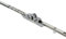 SI Siegenia Getriebe Fenstergetriebe 23/7 A0089 Gr.100 MV/490 Titan Silber 282281